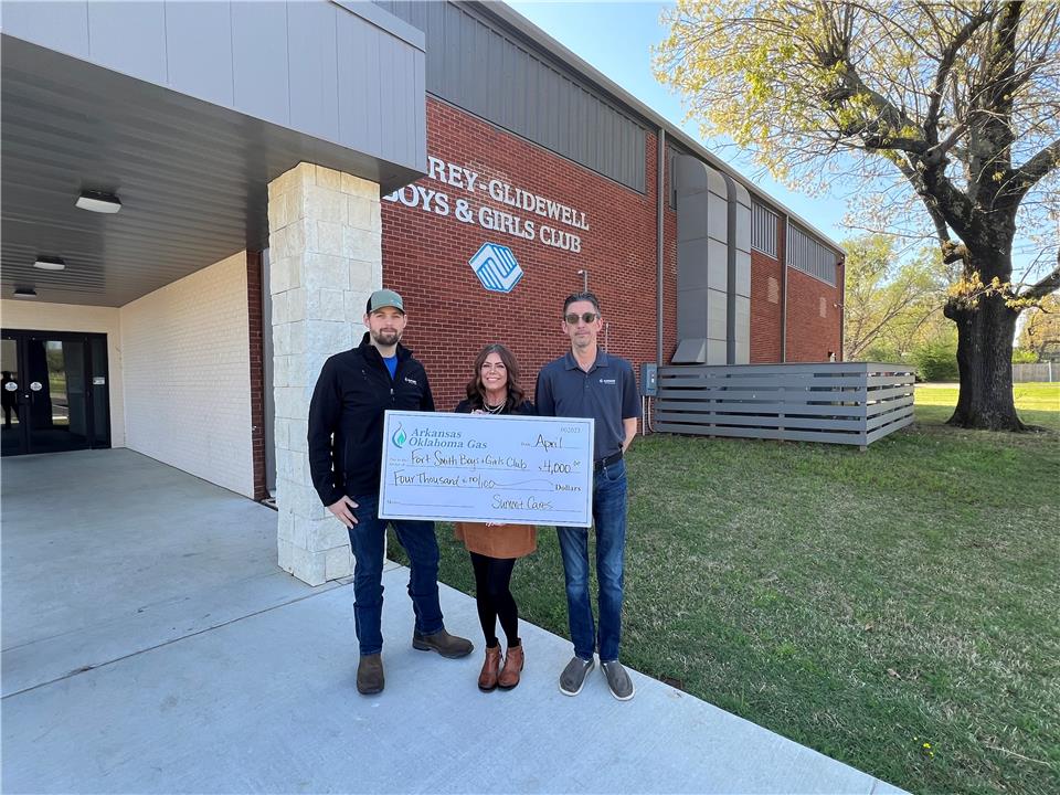 Arkansas Oklahoma Gas Enters Final Year of $60,000 Charitable Giving Commitment to Local Non-Profits 